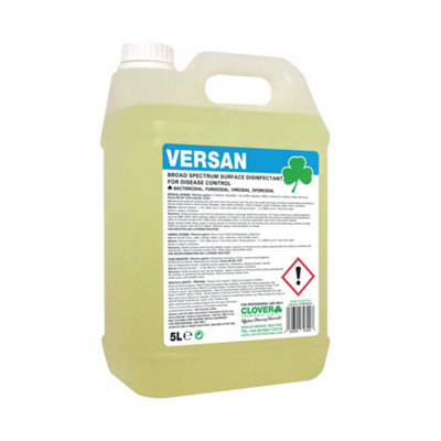 Clover Chemicals Versan Broad Spectrum Surface Disinfectant 5l