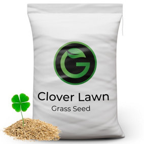 Clover Lawn Seed - Grass Seed & White Clover - 10kg