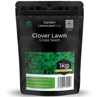 Clover Lawn Seed - Grass Seed & White Clover