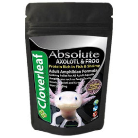 Cloverleaf Absolute Adult Axolotl & Frog Sinking Pellets