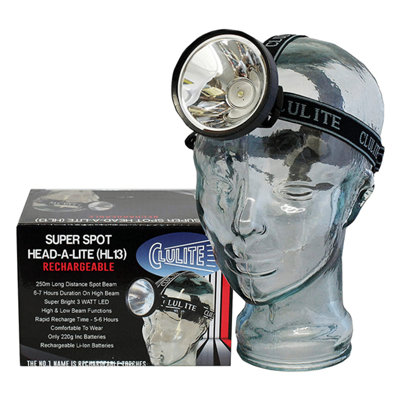 Lampe Torche CLULITE Adjust-A-Beam – 500 Lm, Rechargeable (neuve)