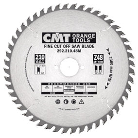 CMT Fine Cut Saw Blade 216 x 30 x 64T - 292.216.64M