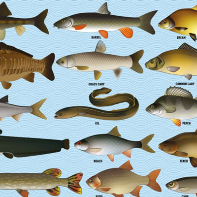 Coach House Partners Coarse Fish 1000 Piece Jigsaw