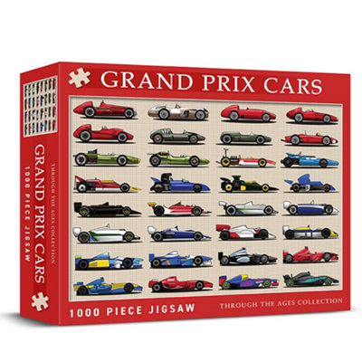 Coach House Partners Grand Prix Racing Cars 1000 Piece Jigsaw