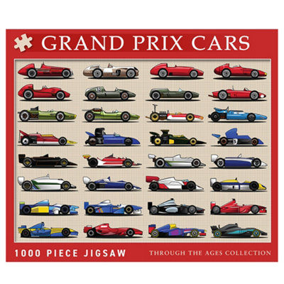 Coach House Partners Grand Prix Racing Cars 1000 Piece Jigsaw