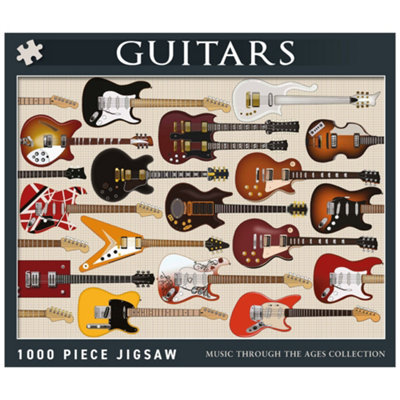 Coach House Partners Guitars 1000 Piece Jigsaw