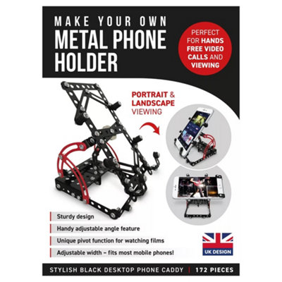 Coach House Partners Make Your Own Metal Phone Holder Black (172 pieces) - 6