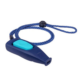Coachi Whizzclick Dog Training Whistle And Clicker Navy/Light Blue (One Size)