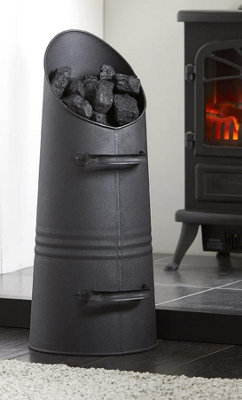 Coal Scuttle Bucket Hod Black - COAL03 - 3