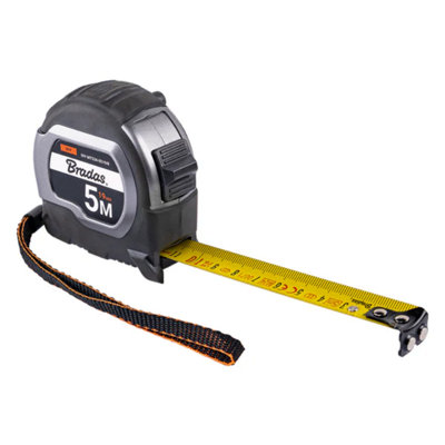 COAL Tape Measure 25mm Wide with Magnetic Tip and Belt Clip (5m-8m)