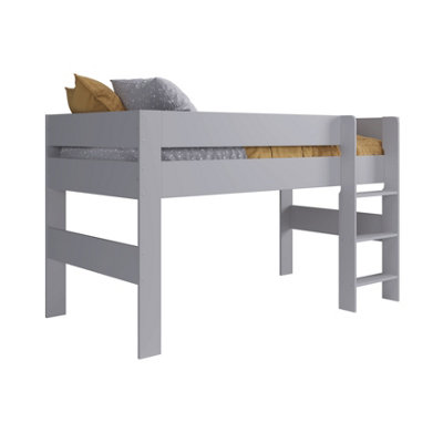 Coast Mid Sleeper Bundle Grey (Bed, drawers, desk)