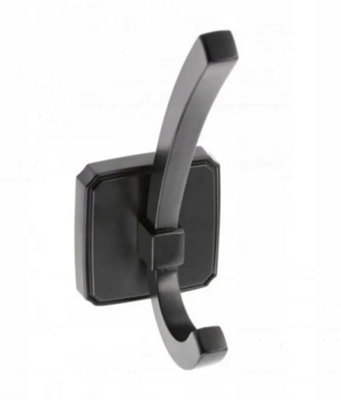 Coat Hat Hooks Twin Robe Door Dress Bathroom Towel Bag Wall Hanger ...