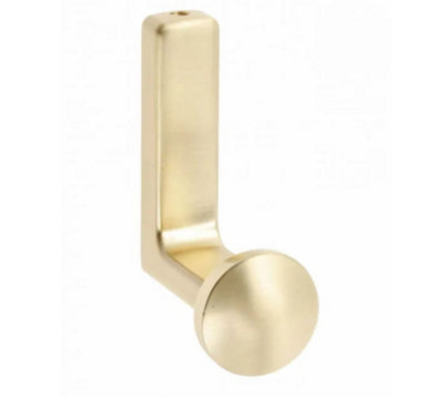 Coat Hat Hooks Twin Robe Door Dress Bathroom Towel Bag Wall Hanger brushed gold Arco