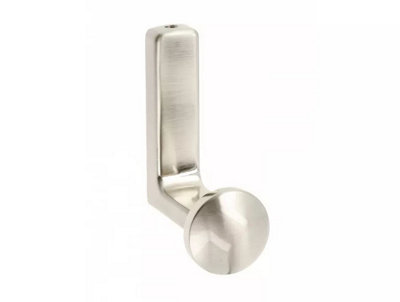 Coat Hat Hooks Twin Robe Door Dress Bathroom Towel Bag Wall Hanger Brushed steel Arco