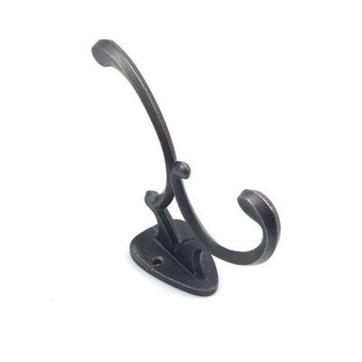 Cast iron 2025 coat hooks b&q