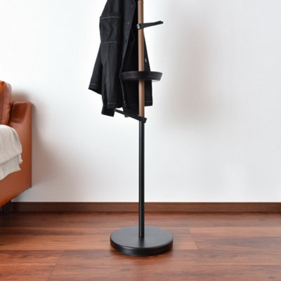 Coat Rack Hall Tree Hat Hanger Rack with Umbrella Holder 8 Hooks Steady Durable high quality