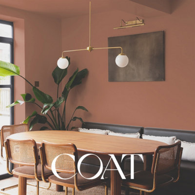 COAT Walls and Ceiling, Baked, Flat Matt Emulsion Paint, 2.5L
