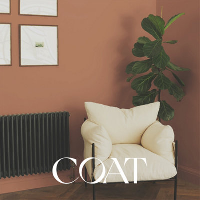 COAT Walls and Ceiling, Baked, Flat Matt Emulsion Paint, 2.5L