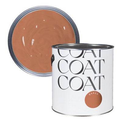 COAT Walls and Ceiling, Baked, Flat Matt Emulsion Paint, 2.5L