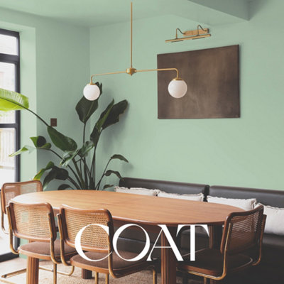 COAT Walls and Ceiling, Home Grown, Flat Matt Emulsion Paint, 5L