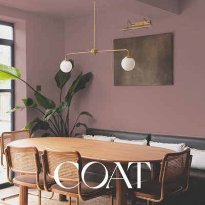 COAT Walls and Ceiling, Mrs. Bouquet, Flat Matt Emulsion Paint, Peel and Stick Swatch