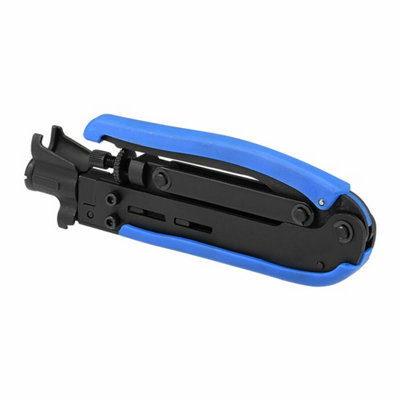 Coaxial Cable Compression Crimping Tool - RG59 RG6 RG11 for F, BNC ...