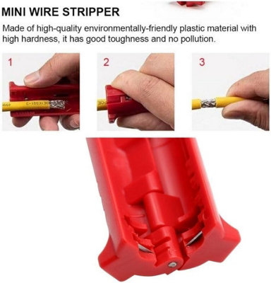 GC Electronics 12-197 Rotary Coaxial Cable Wire Stripper/Slitter Tool – New, Made In Taiwan