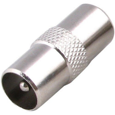Coaxial Coupler Adapter Male-to-Male Connections Daffodil TAA235