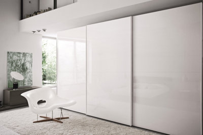 Coburn Celantur 80 3 door 3m sliding wardrobe trackset | DIY at B&Q