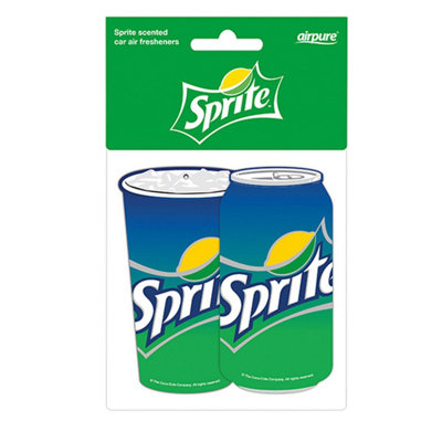 Coca-cola Twin Pack Paper Air Refresher, Sprite