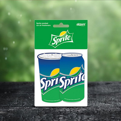 Coca-cola Twin Pack Paper Air Refresher, Sprite