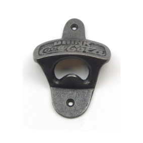Coca Cola Wall Mounted Bottle Opener (Approx 110mm x 75mm)