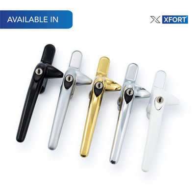 Cockspur Left Window Handle Installation Kit in Black
