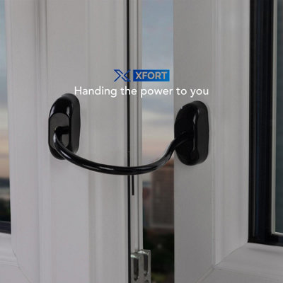 Cockspur Left Window Handle Installation Kit in Black