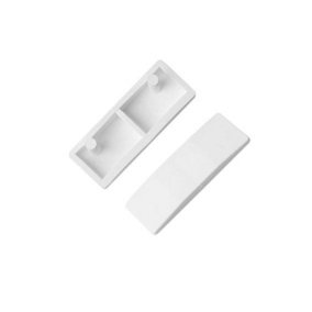 Cockspur Window Wedges - White - 3mm - Pack 5 - 109154