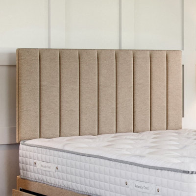 Cocktail Straw Platform Top Divan Bed Base 4FT6 Double with 2 Drawers ...