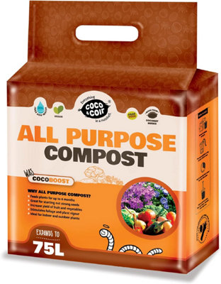 Coco&Coir Coco Boost- 75L/5KG - Peat Free Compost