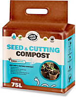 Coco&Coir Grow Plus- 75L/5KG -Peat Free Compost