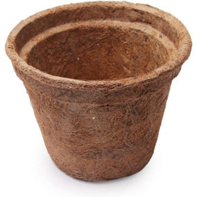 Coco & Coir Round Pots 14cm/5.5"