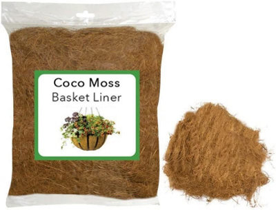 Coco Fibre Liner (500gms bag) for Garden Planters