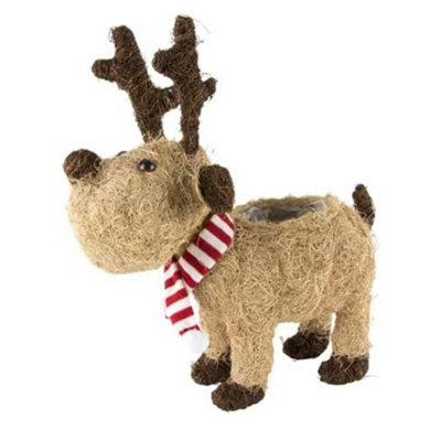 Coco Reindeer  Christmas Decorative Planter