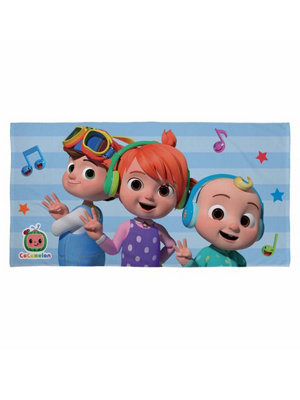 Cocomelon Music Cotton Beach Towel