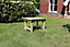 Coffee Table, Traditional Garden Wooden Furniture - L80 x W150 x H45 cm - Fully Assembled
