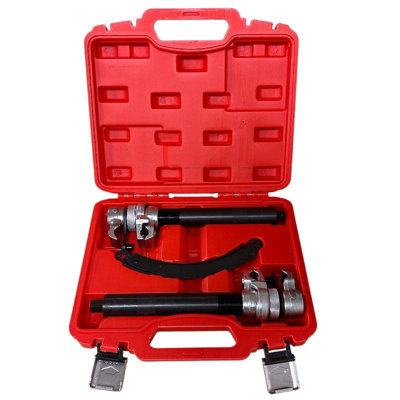 Coil Spring Compressor Set w/ Safety Guard 1200kg Heavy Duty Universal