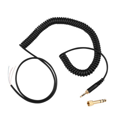 Coiled Audio Spring Cable for Beyerdynamic DT 770/770Pro/990/990Pro Headphones