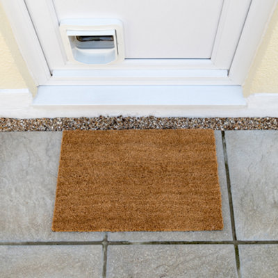 Coir Door Mat Heavy Duty Non-Slip - 1m x 1.5m - 17mm Thick Entrance Matting