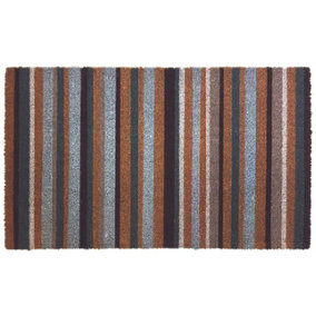Coir Doormat Gainsborough Grey Stripes 45x75 cm