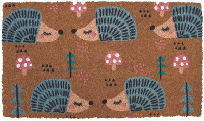 Coir Doormat Gainsborough Hedgehogs 45x75 cm