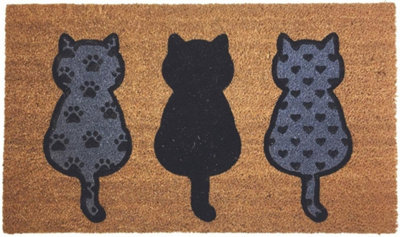 Coir Doormat Gainsborough Kittens 45x75 cm