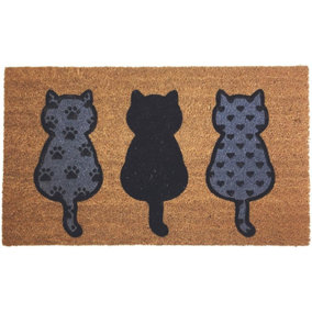 Coir Doormat Gainsborough Kittens 45x75 cm